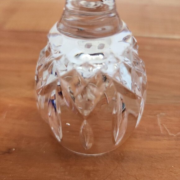 Tyrone Lead Crystal Miniature Bell 4" blown glass handcut Ireland signed - Picture 8 of 14